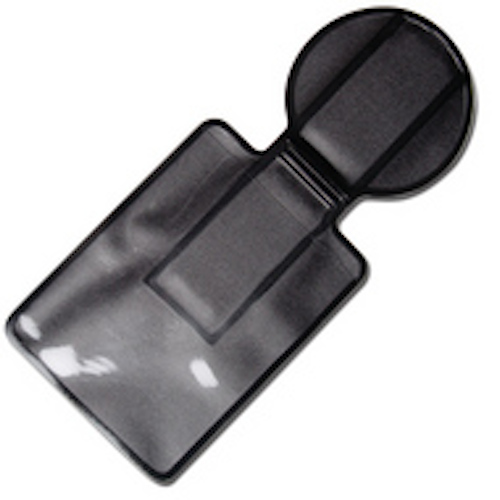 Shielded Vertical Badge Holder Flap - 50 per pack Aplusid