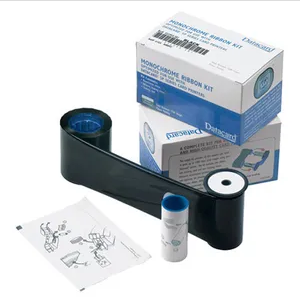 Datacard 532000-053 Black Monochrome High Quality Ribbon Kit - K HQ - 1,500 prints