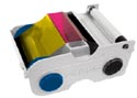 Fargo 44200 Color Ribbon - YMCKO Cartridge w/Cleaning Roller