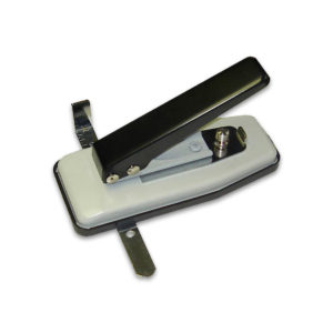 Makes oval slots, approximately 0.125 x .50" Ideal for slot-punching PVC ID cards PVC card capacity: 1 card (1.2mm)