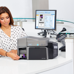 If you're looking for fast print speed without compromising quality, the Fargo DTC1250e Printer is the fastest printer in its class!