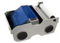 Fargo Blue Cartridge w/Cleaning Roller