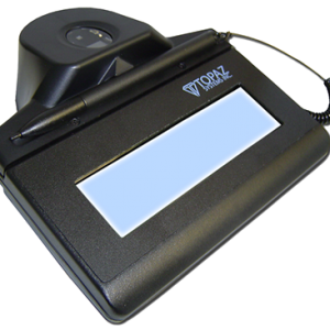 Topaz IDLite LCD 1×5 fingerprint and signature pad 1
