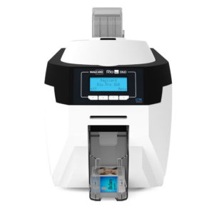 The Magicard Rio Pro 360 printer propels direct-to-card ID card printing to the next level with significant performance enhancements including state-of-the-art capabilities from the LYNK onboard intelligence feature.