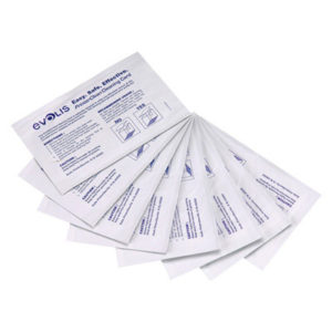 Evolis A5002 Alcohol Cleaning Cards – Qty. 50