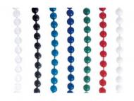 Colored Plastic Beaded Neck Chain