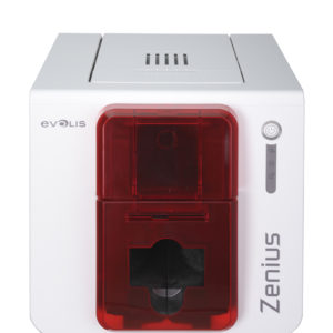 The Evolis Zenius Classic single-sided ID card printer is a compact, lightweight printer that is designed for low-volume and on-demand printing.