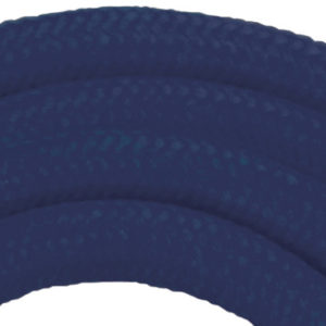 Navy Blue 1/4″ Round “No-Flip” Lanyard with Wide Plastic Hook